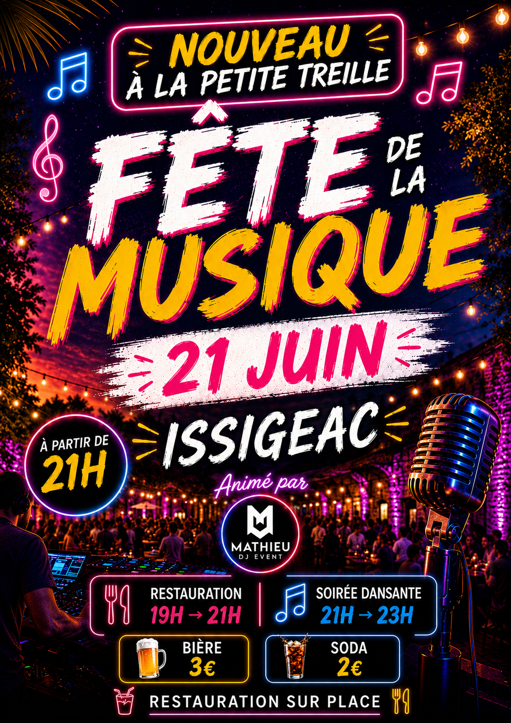 Fête, De, de la musique