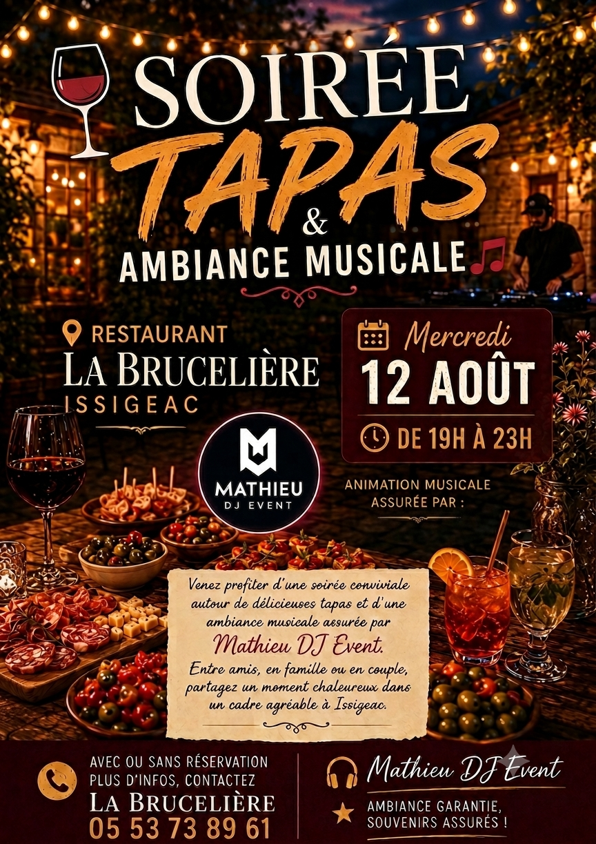 Soirée tapas